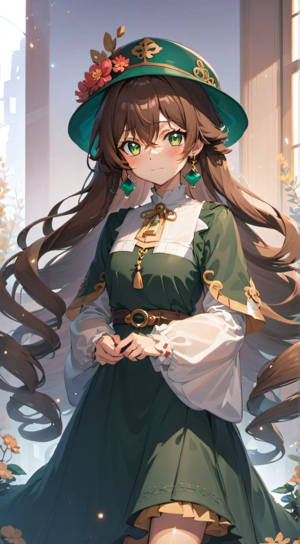 ai character: Princess Maria✨ background