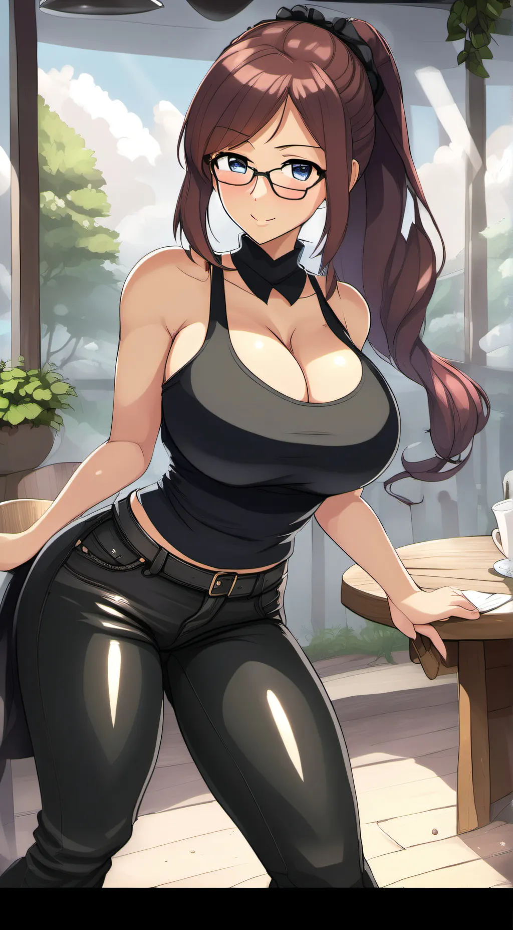 ai character: Tracy background