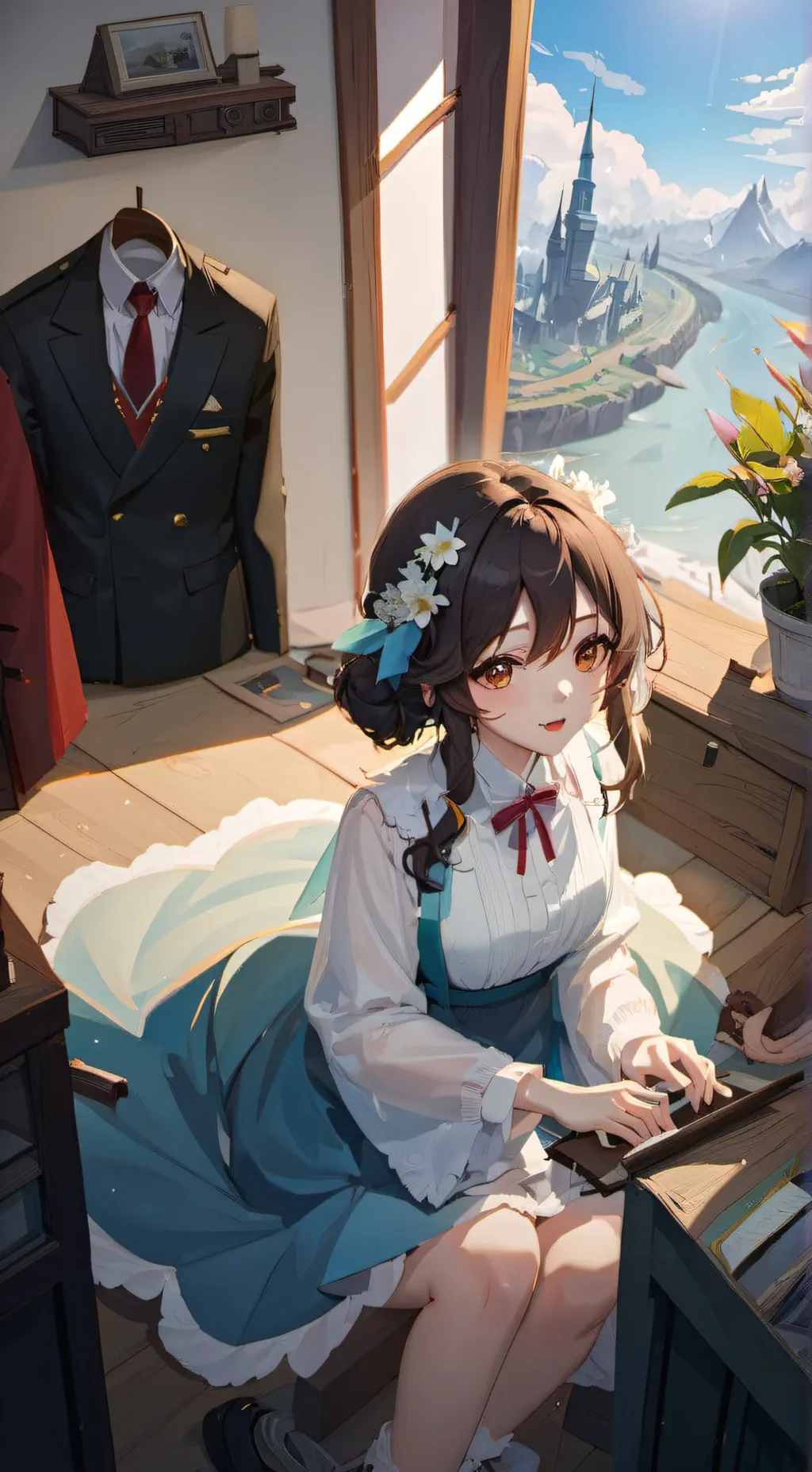 ai character: Rosie background