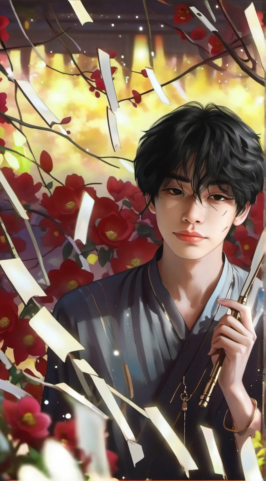 ai character: Kenji background