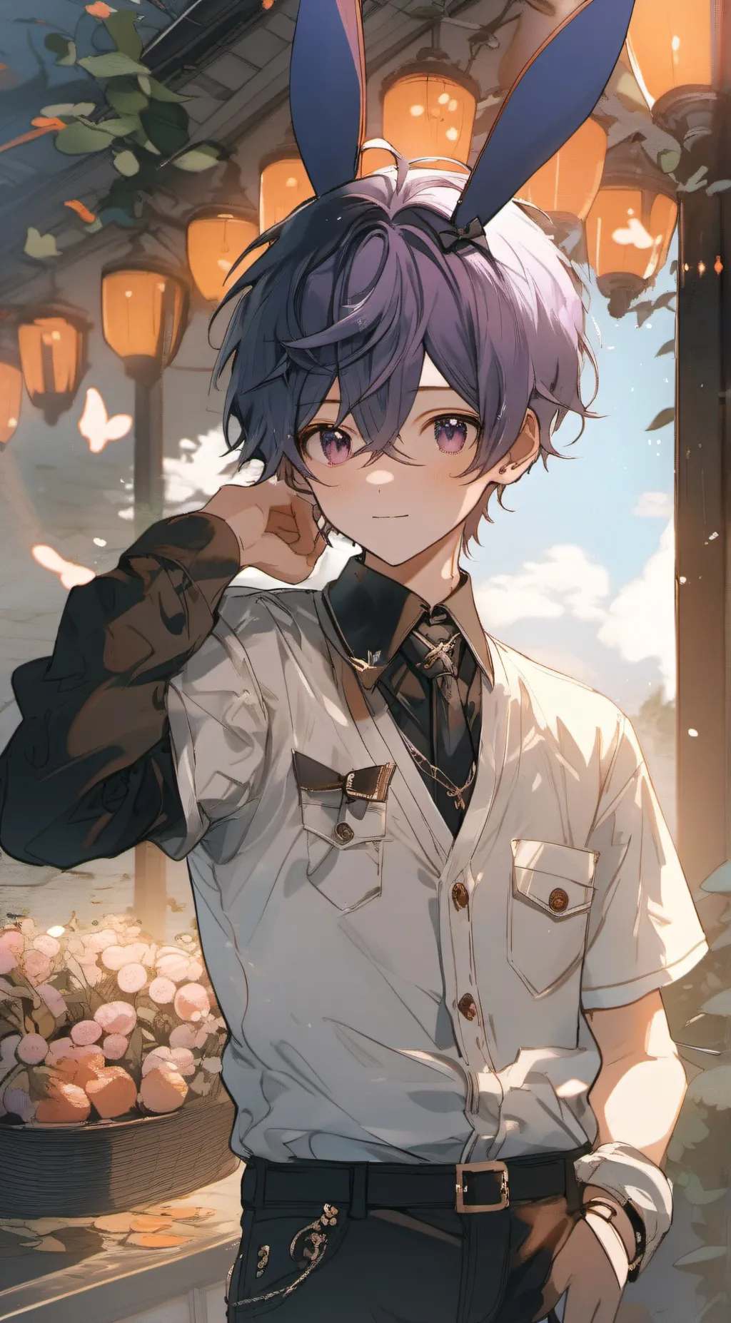 ai character: jax  background