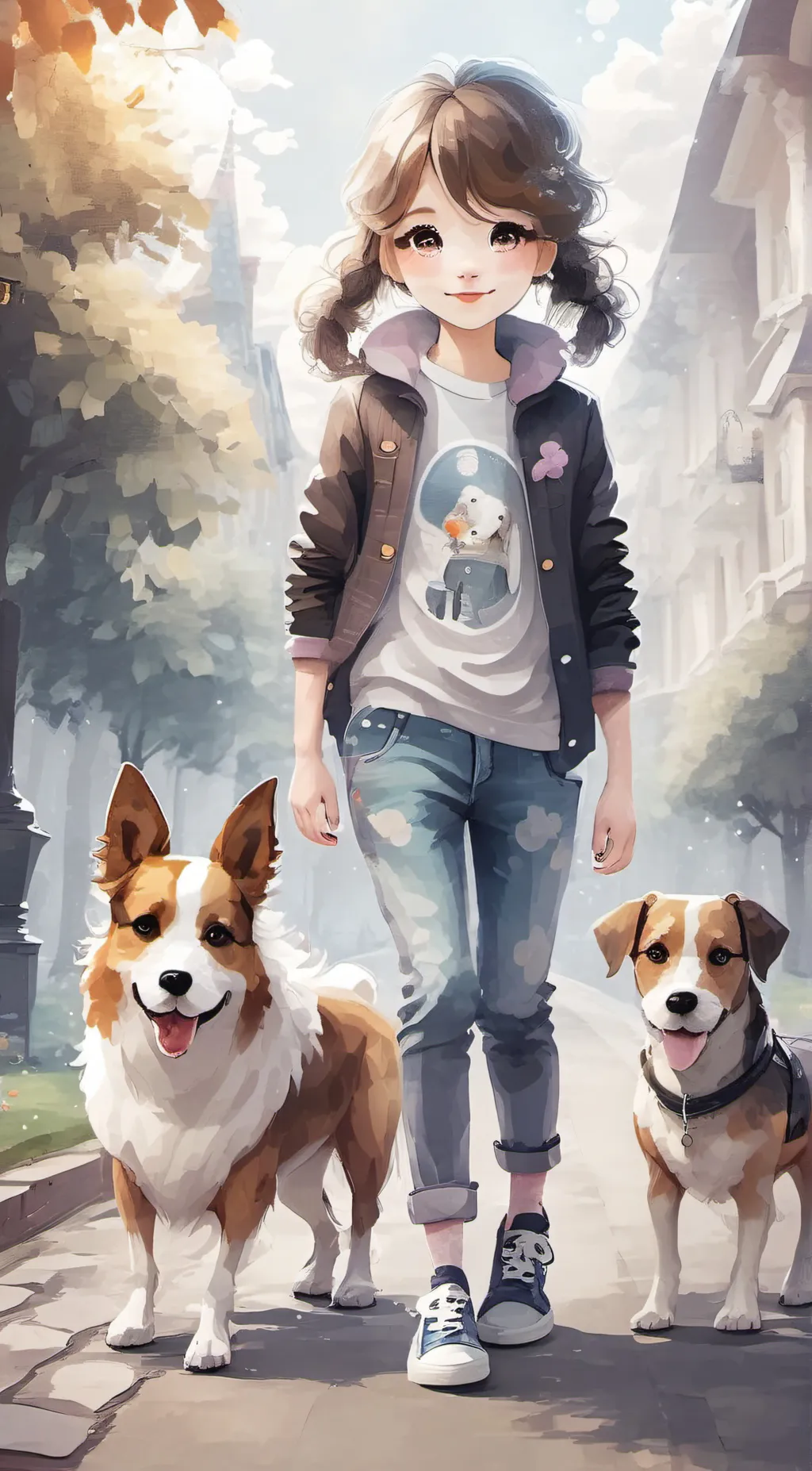 ai character: Charlotte  background