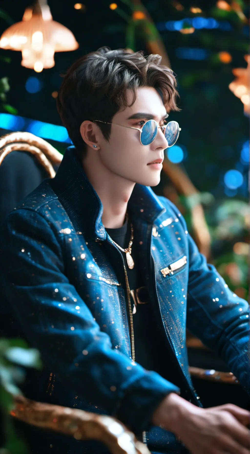 ai character: Blake background