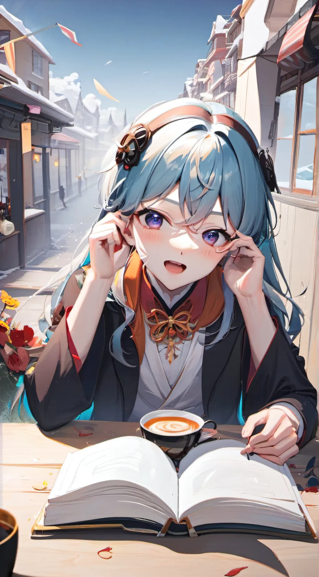 ai character: Any background