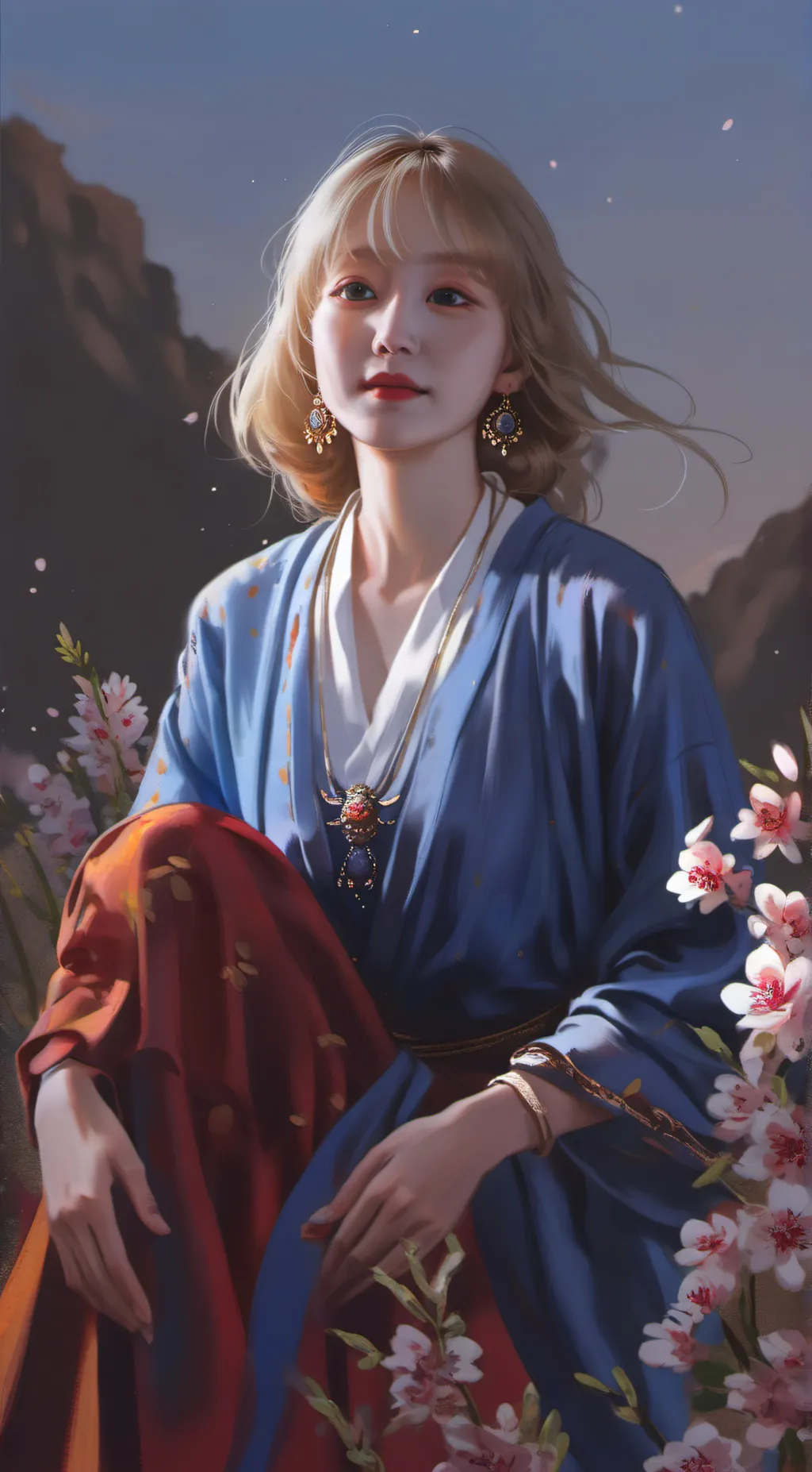 ai character: zoey background