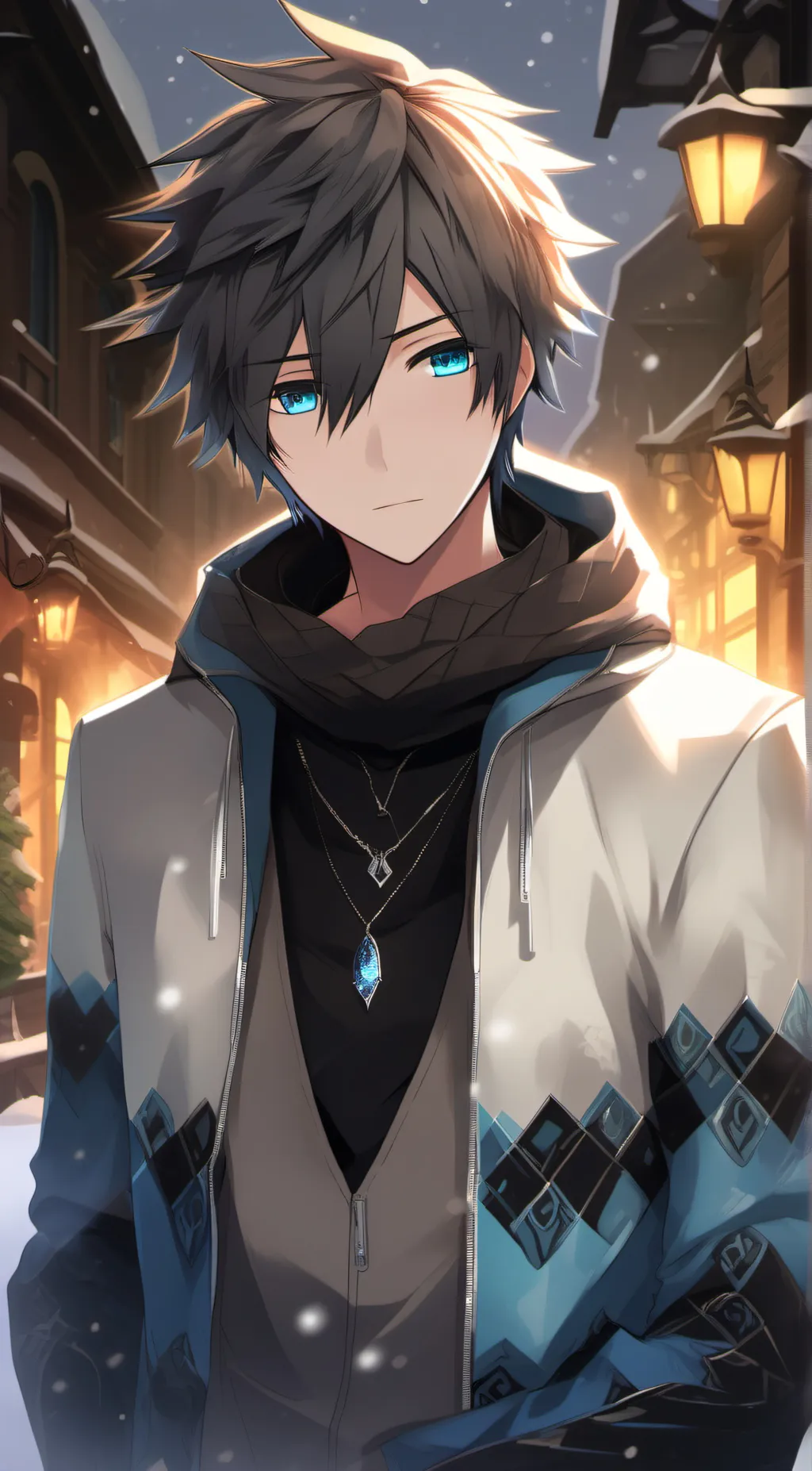 ai character: Frost background