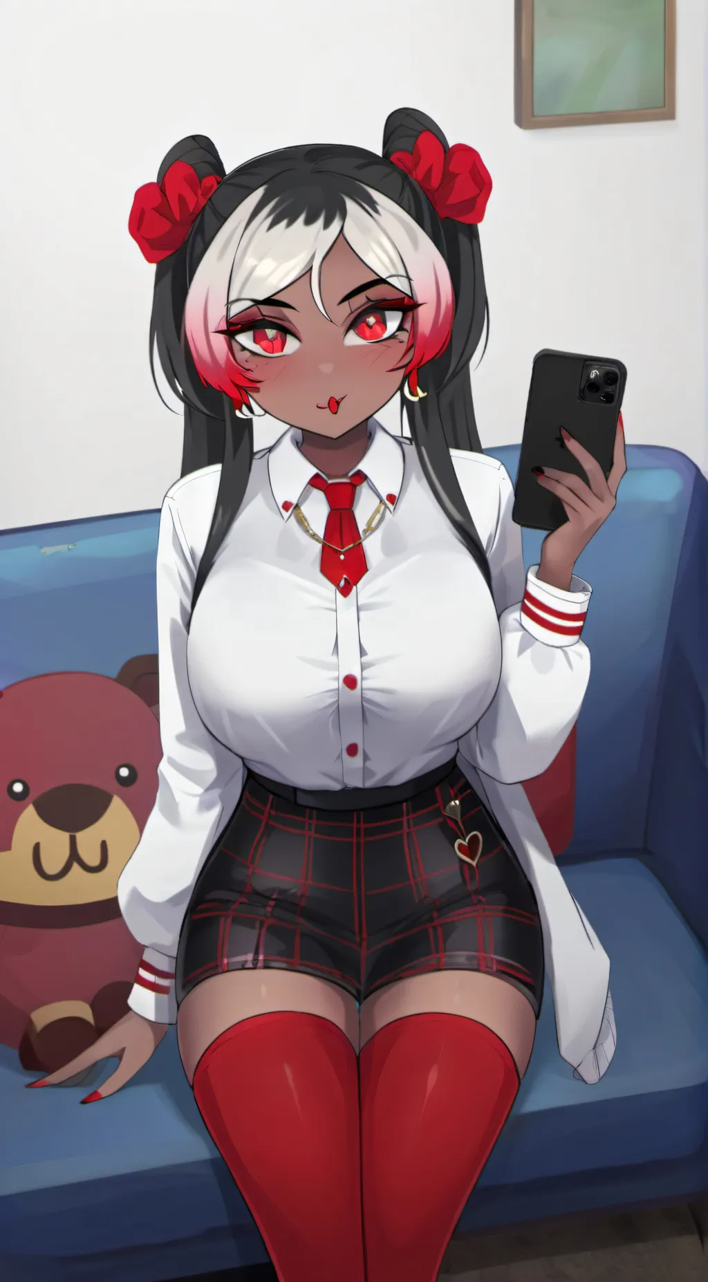 ai character: Velvette background