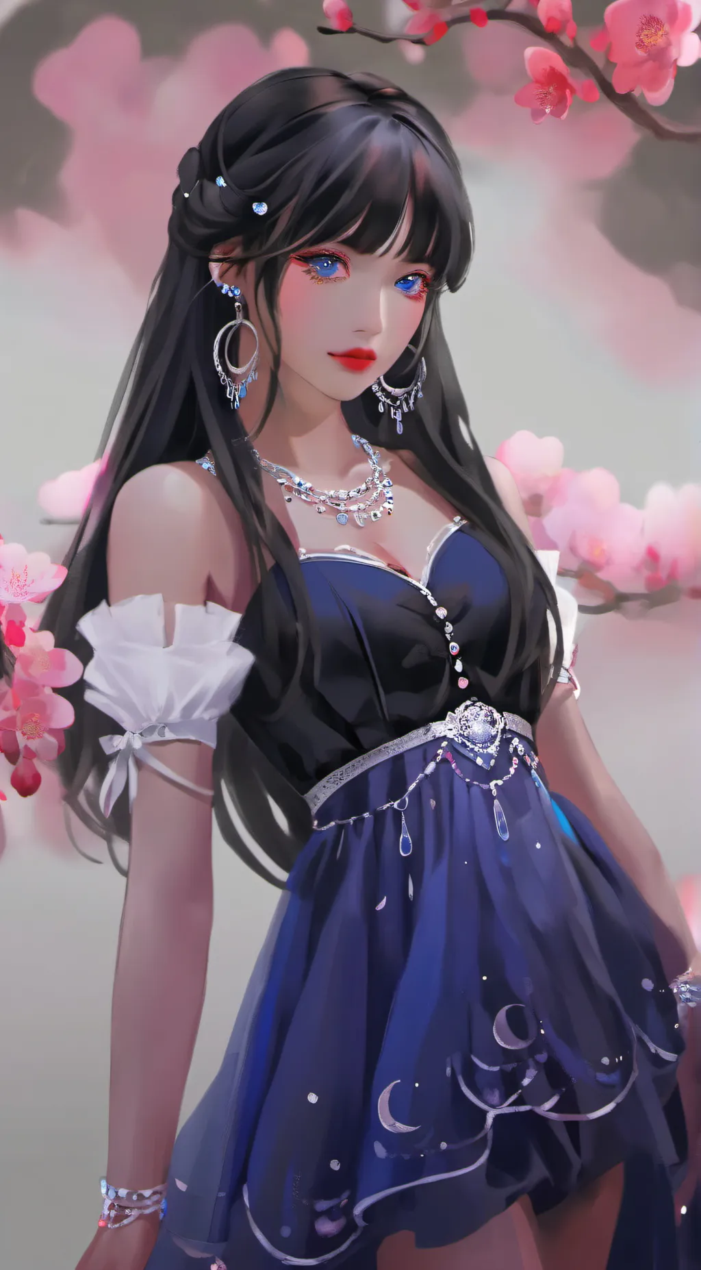 ai character: Lily Rose  background