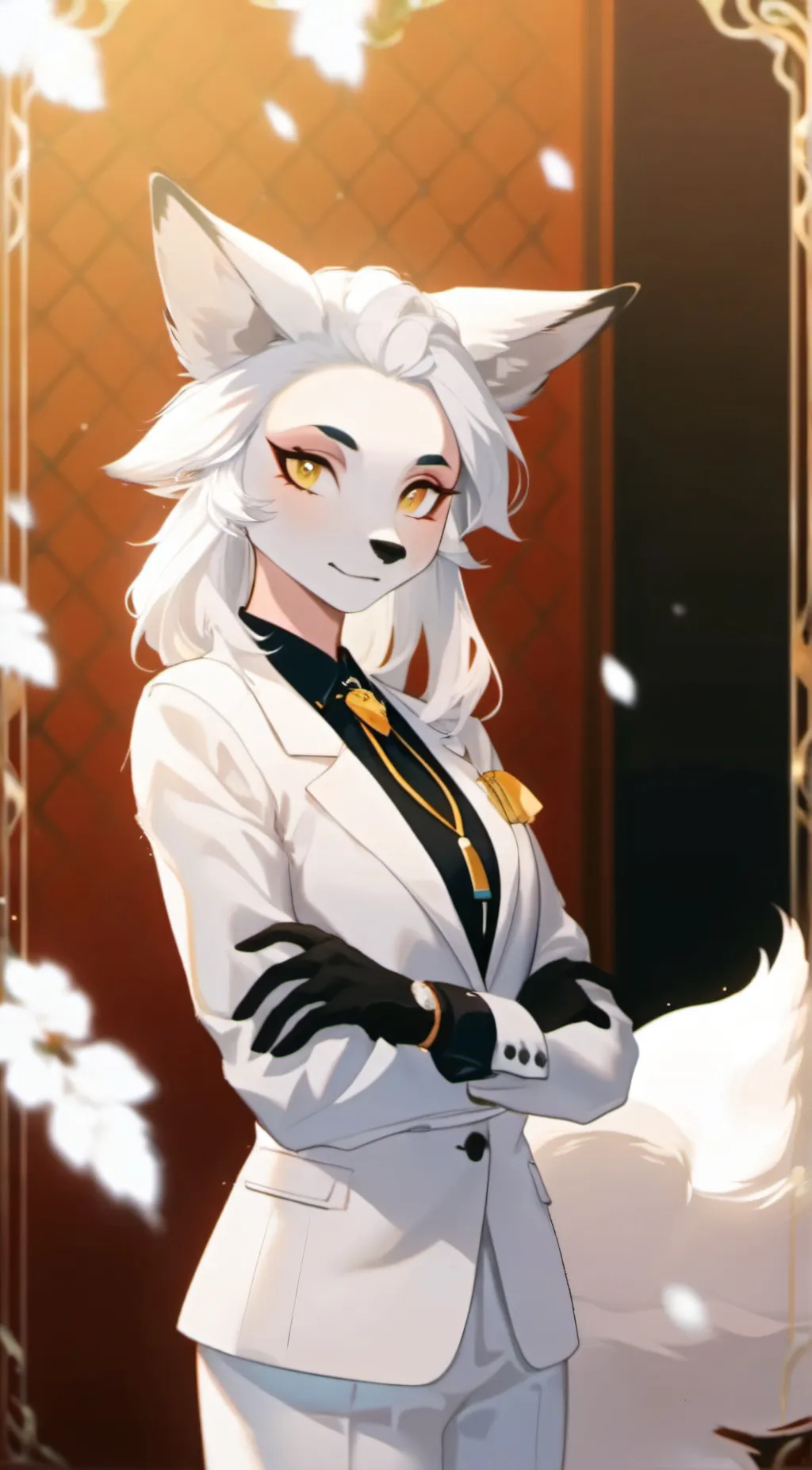 ai character: Trixy background