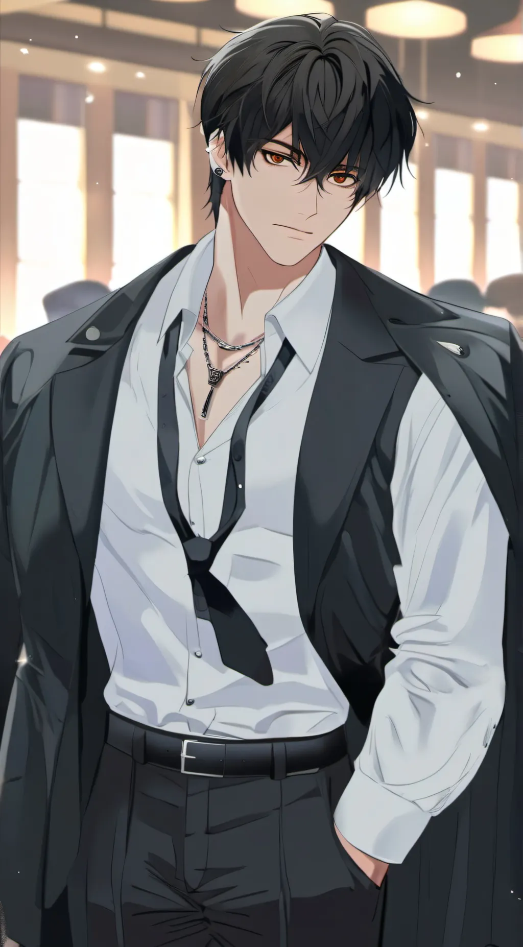 ai character: Eunho  background