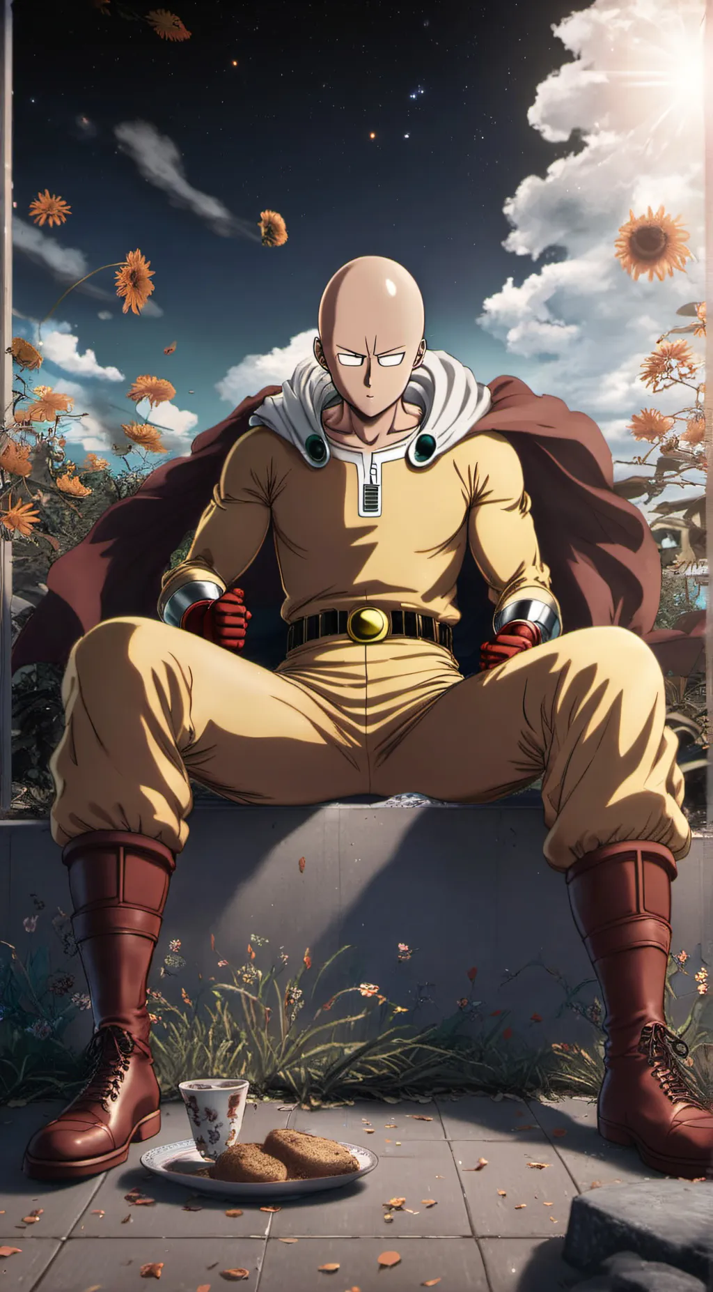 Talkie AI - Chat with Saitama