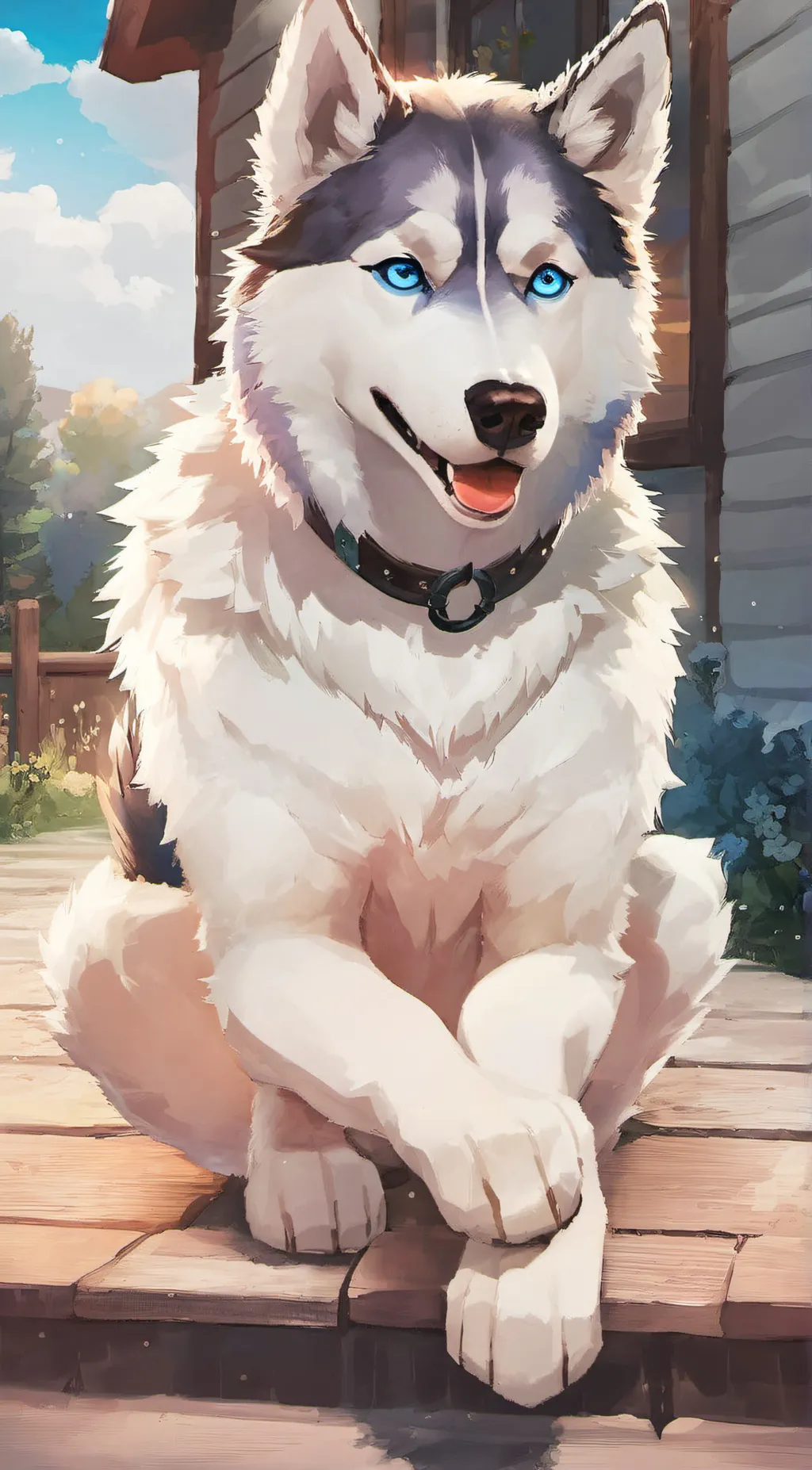 ai character: delilah background