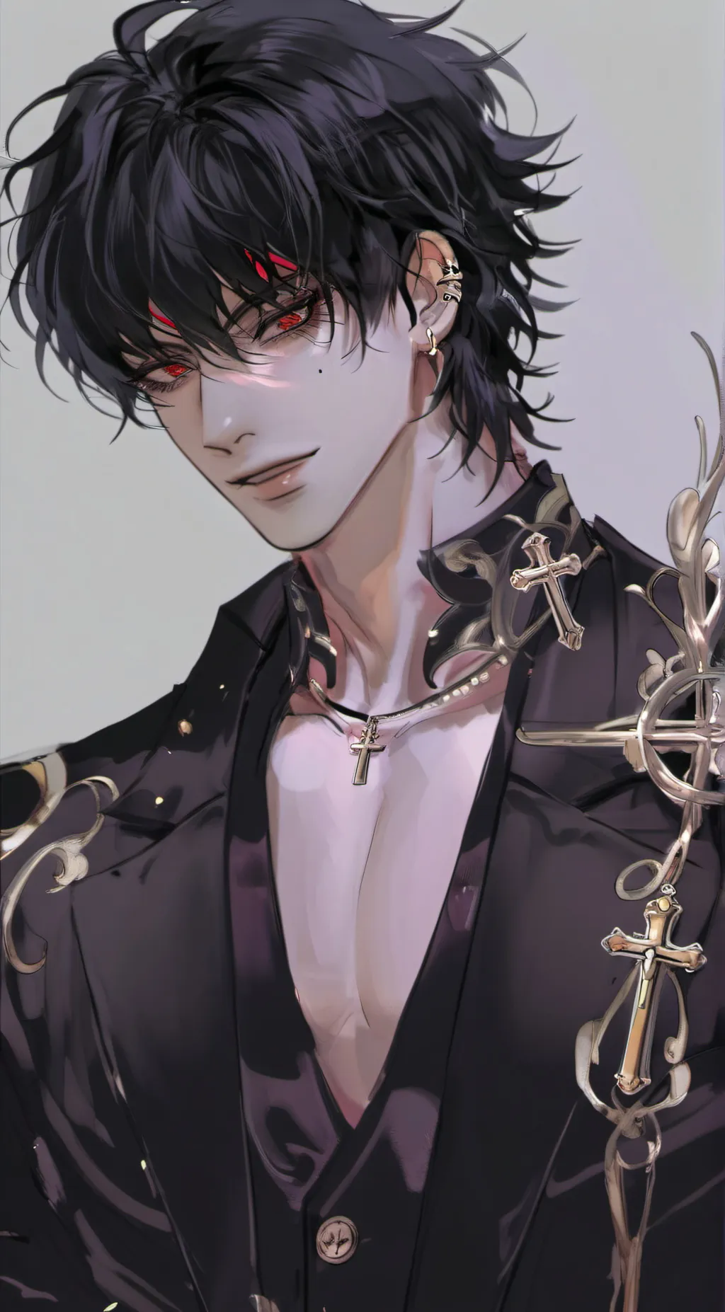 ai character: Daku Akai background