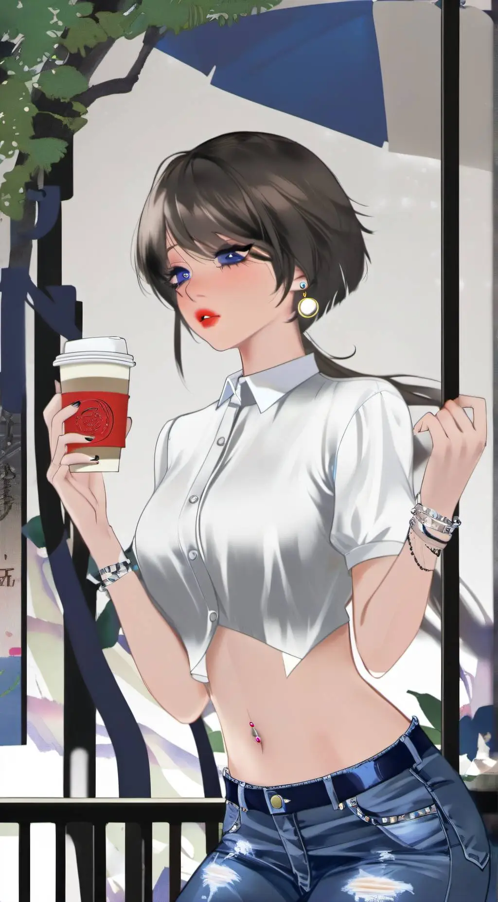 ai character: Eva background