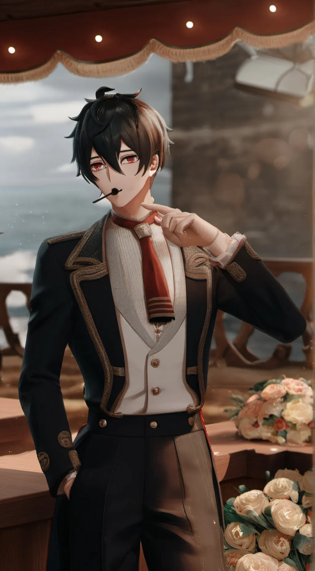 ai character: Kelli  background