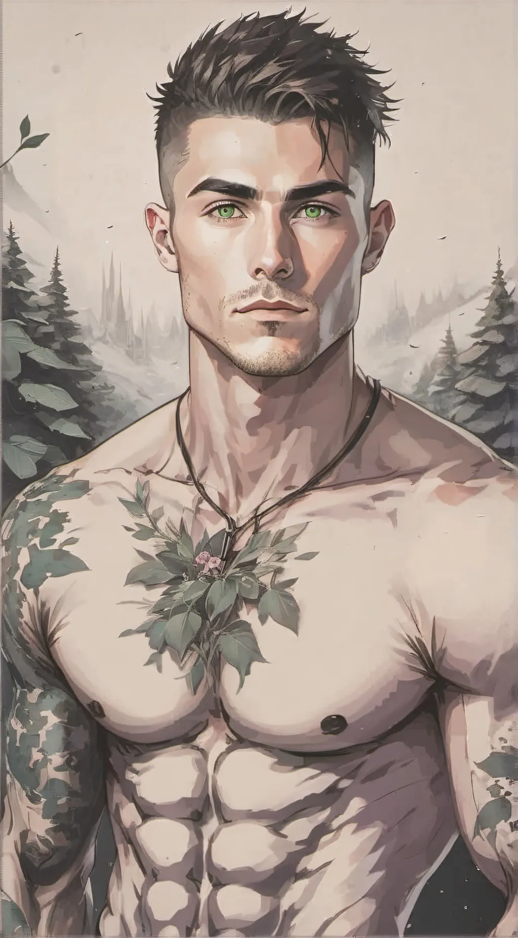 ai character: Ranoldo  background