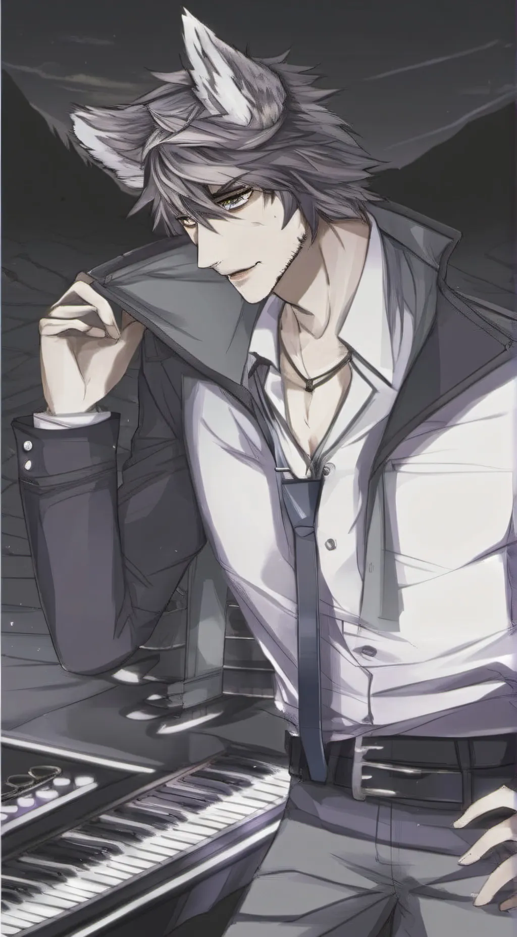 ai character: Damien Lycan  background