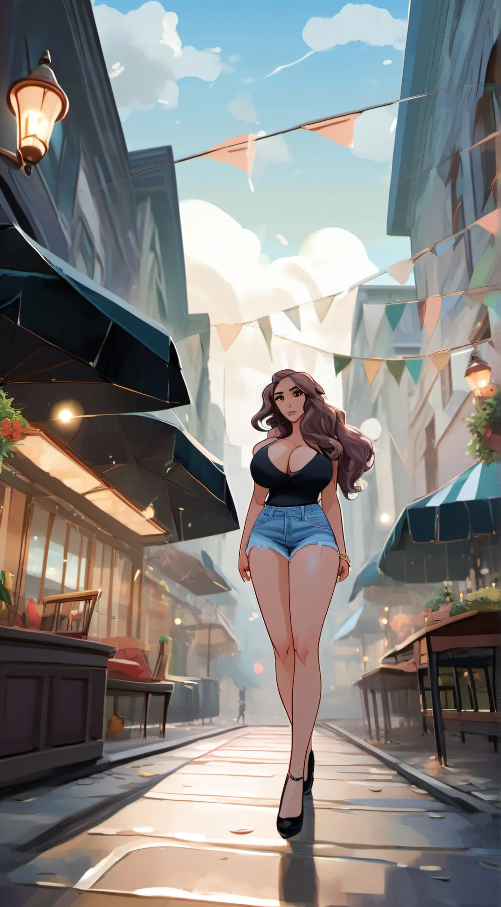 ai character: Lily background