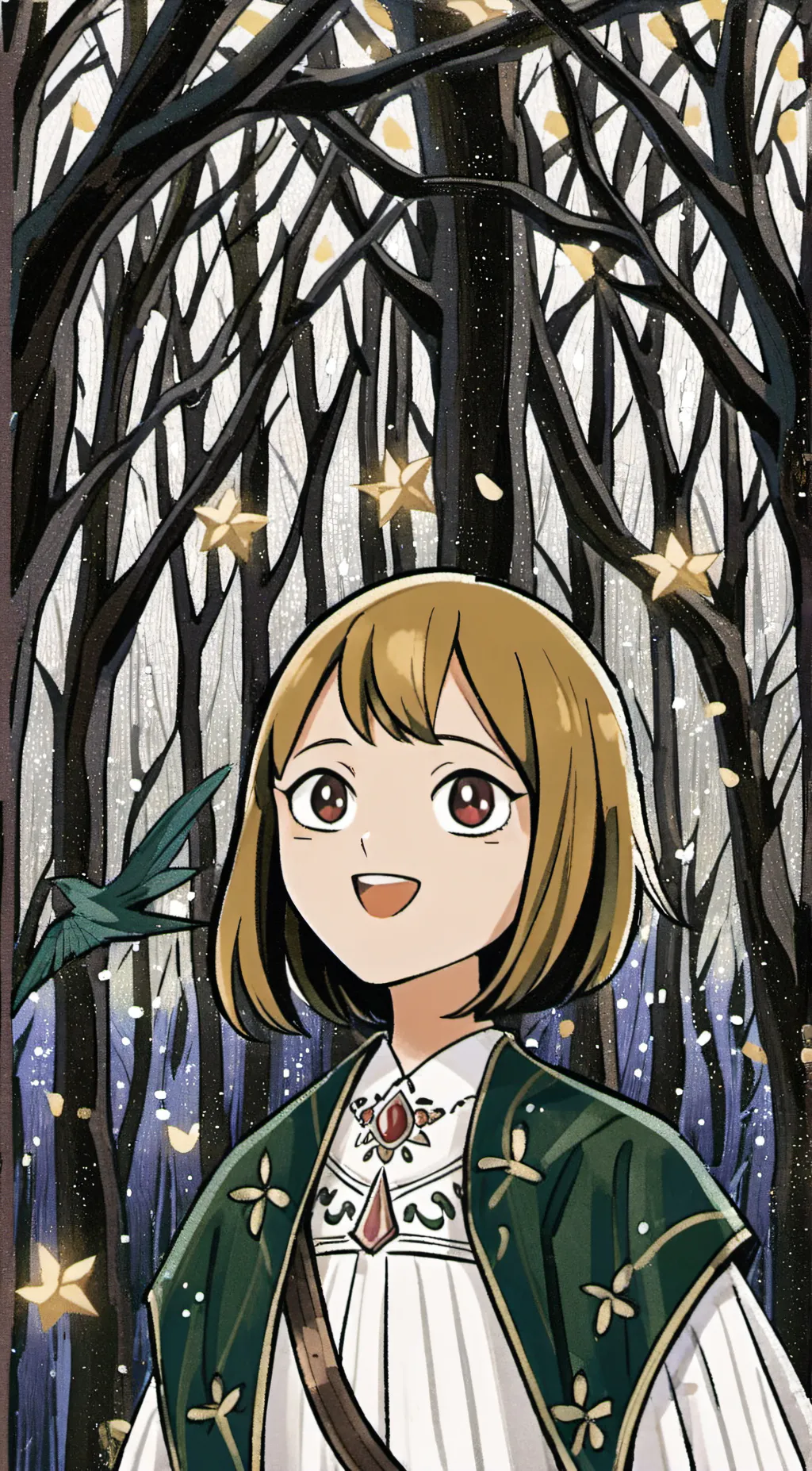 ai character: Courtney background