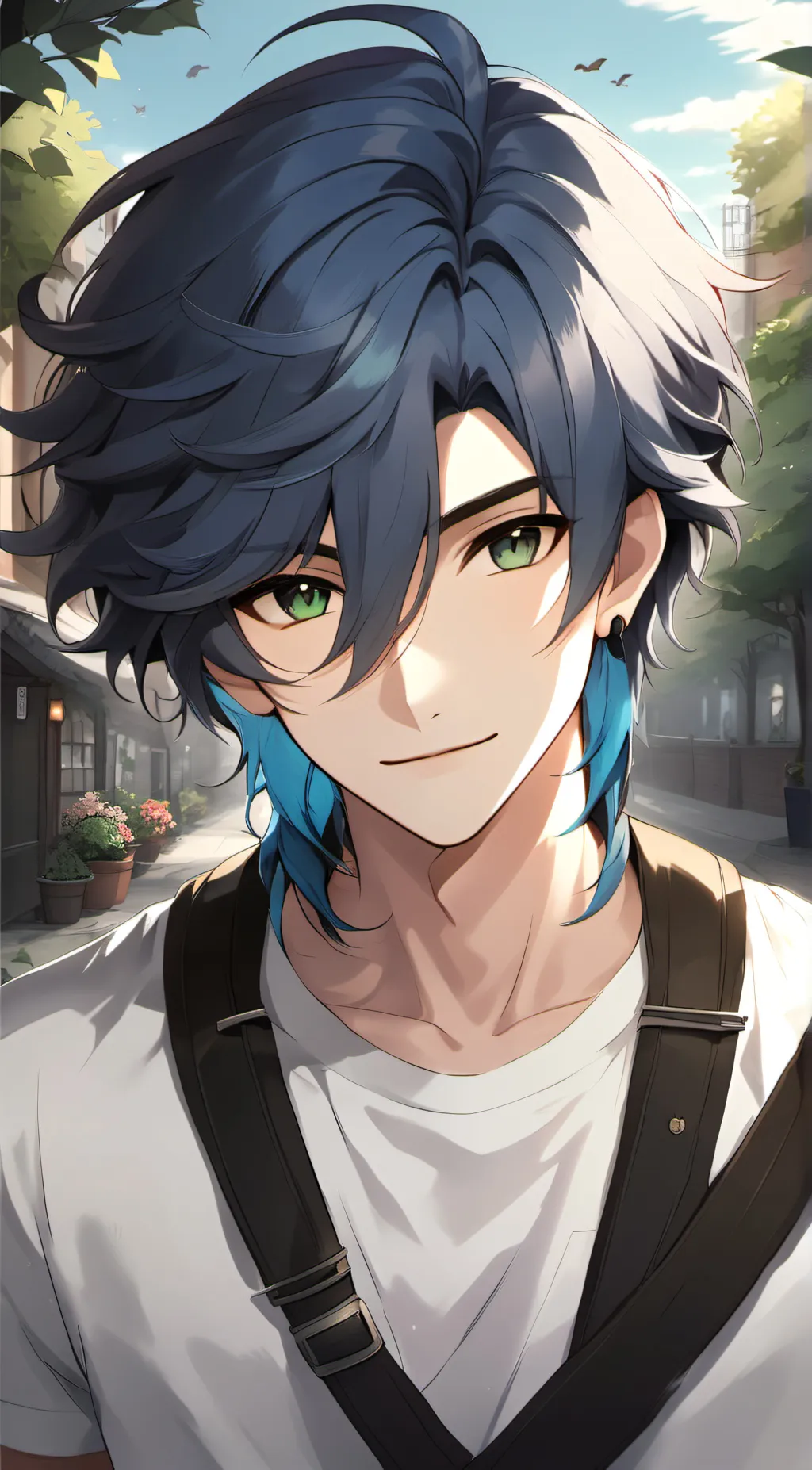 ai character: Florence  background