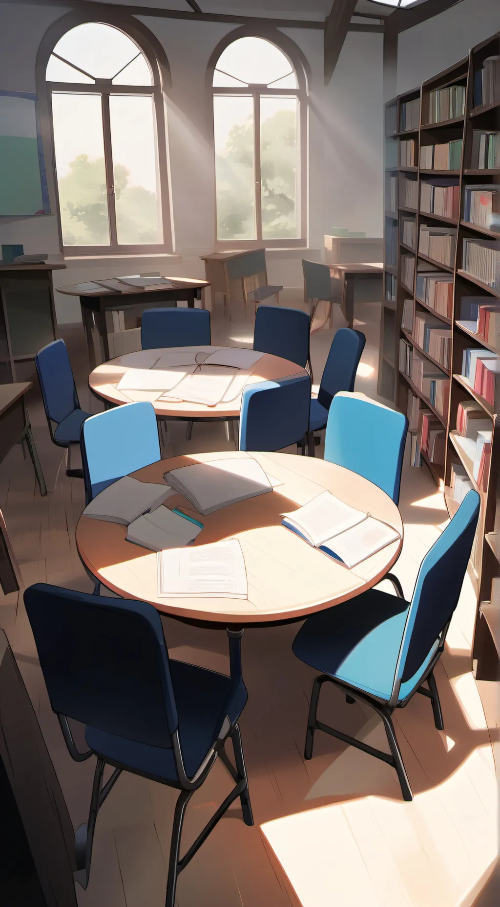 ai character: DDLC with powers background