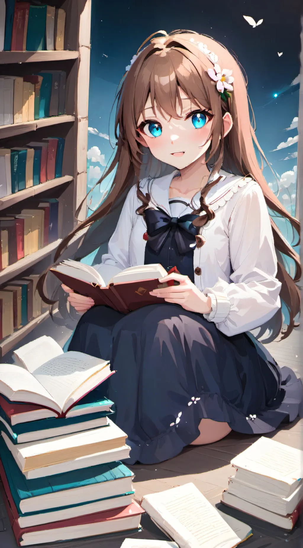 ai character: Vivi background