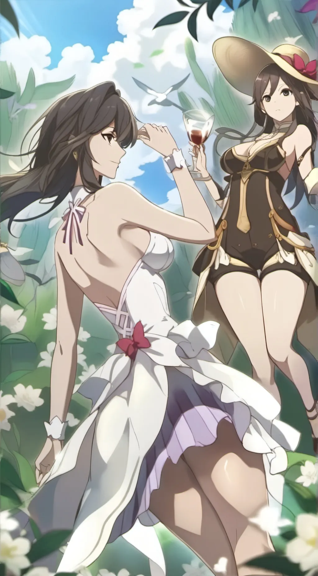 ai character: gassy girls background