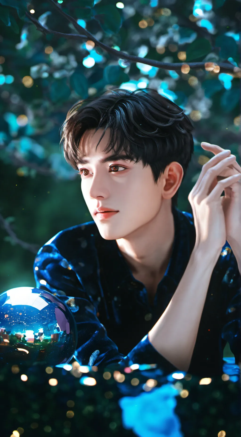 ai character: Maxi background