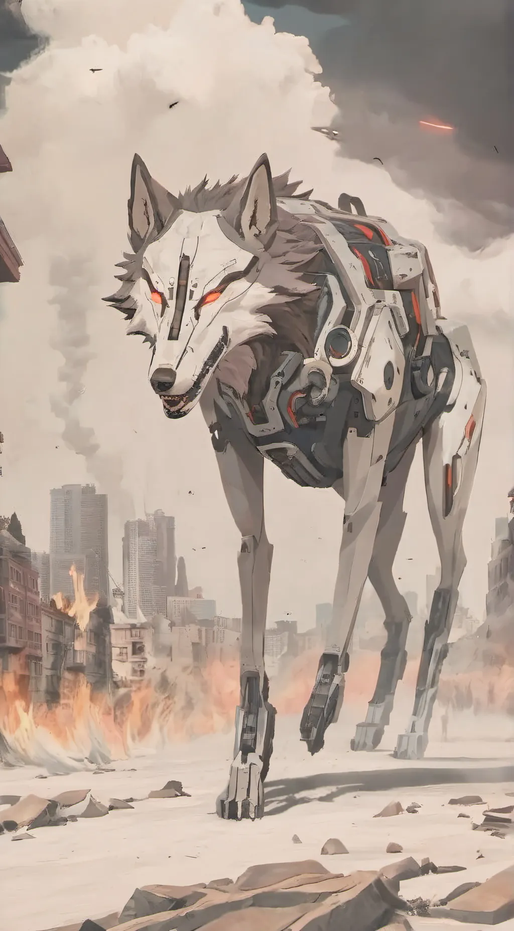 ai character: Veronica  background