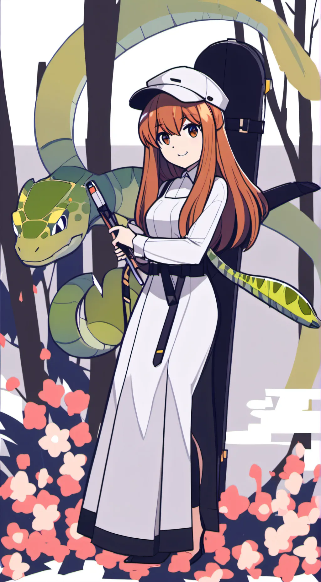 ai character: Monika background