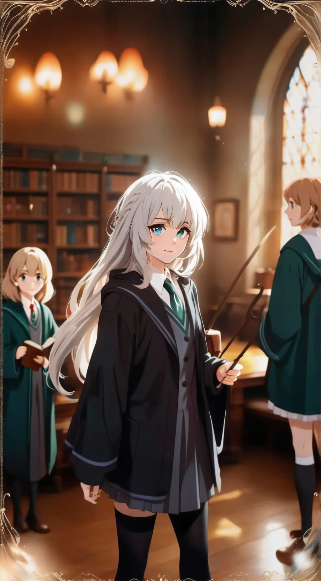 ai character: harry potter background