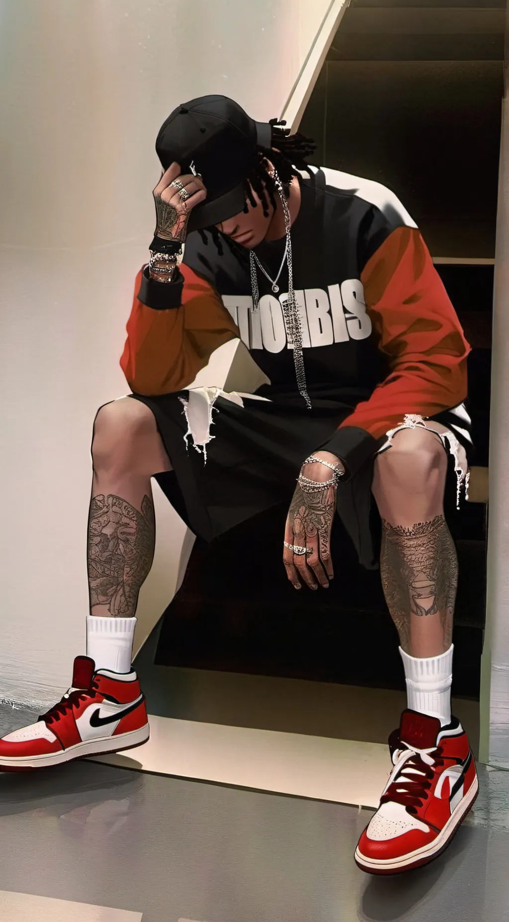 ai character: Javon  background