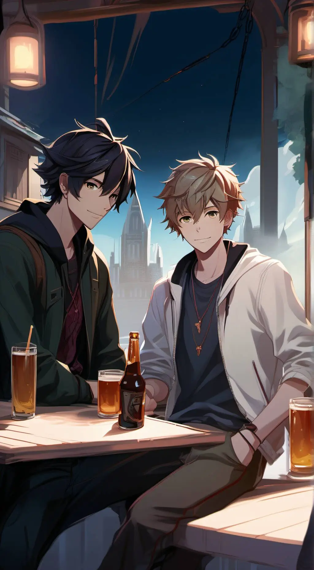 ai character: The UA boys background