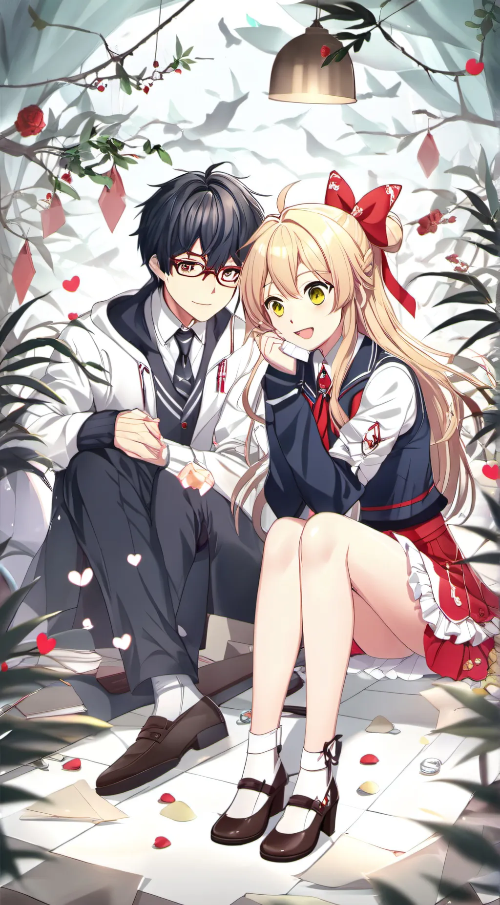 ai character: monika background