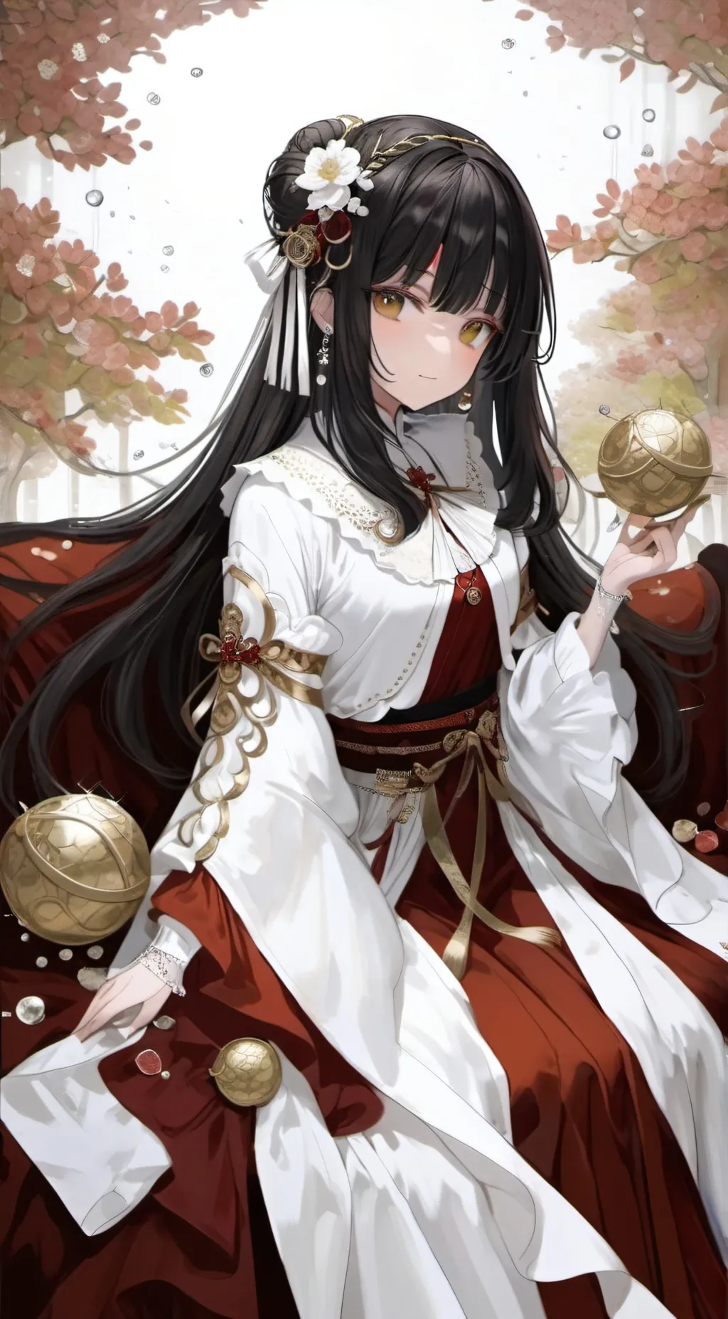 ai character: blossom  background