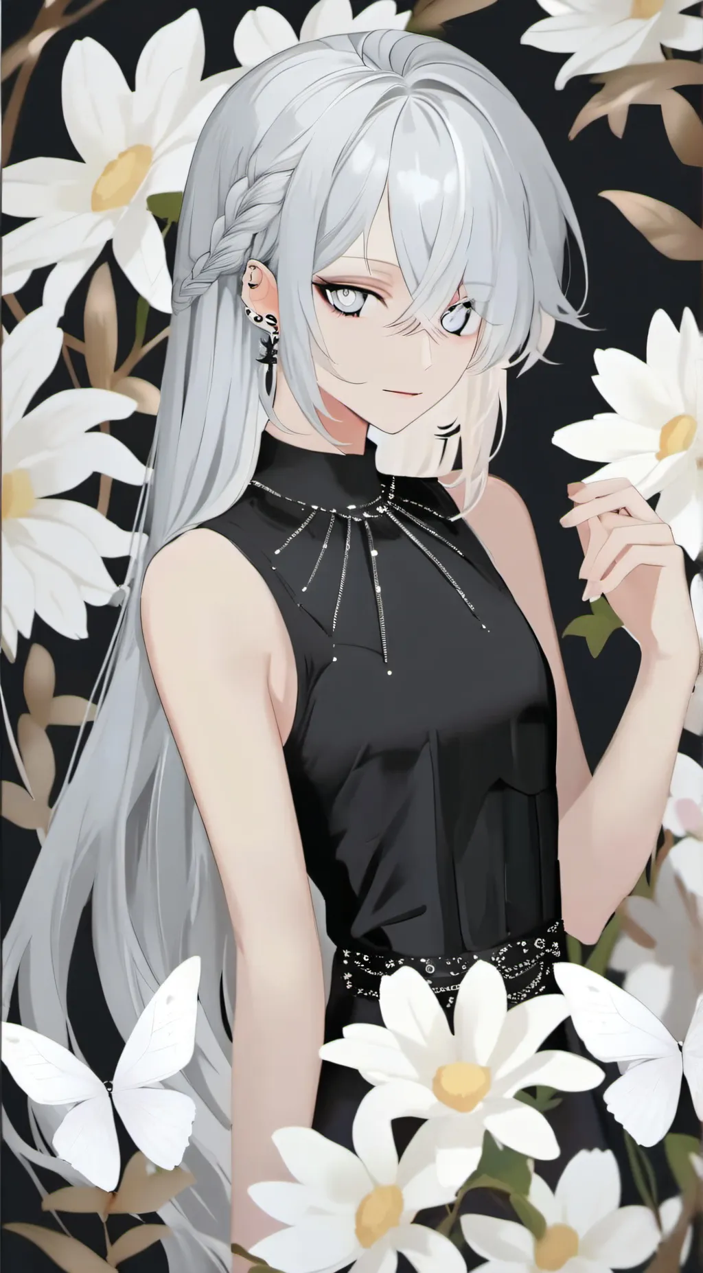 ai character: ☯️🤍Silvia[yang]🤍☯️ background