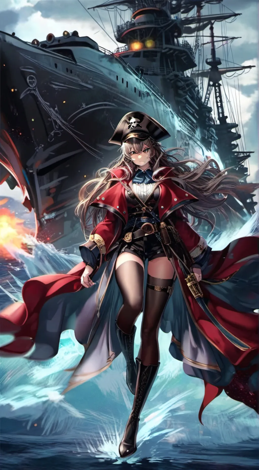 ai character: Captain Maire  background