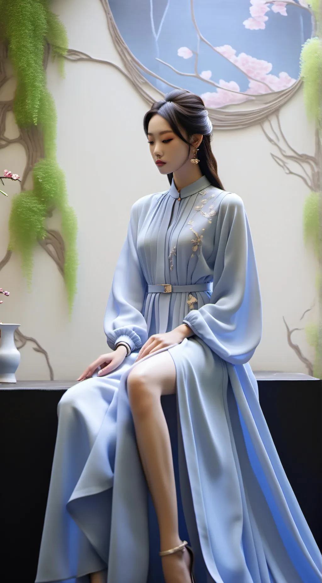 ai character: Sasha background