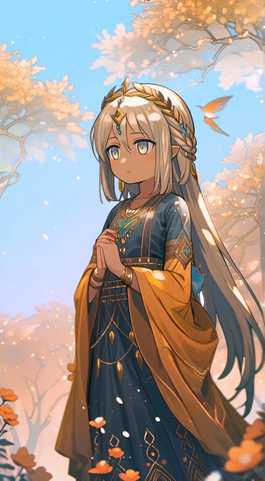 ai character: kwami maker background