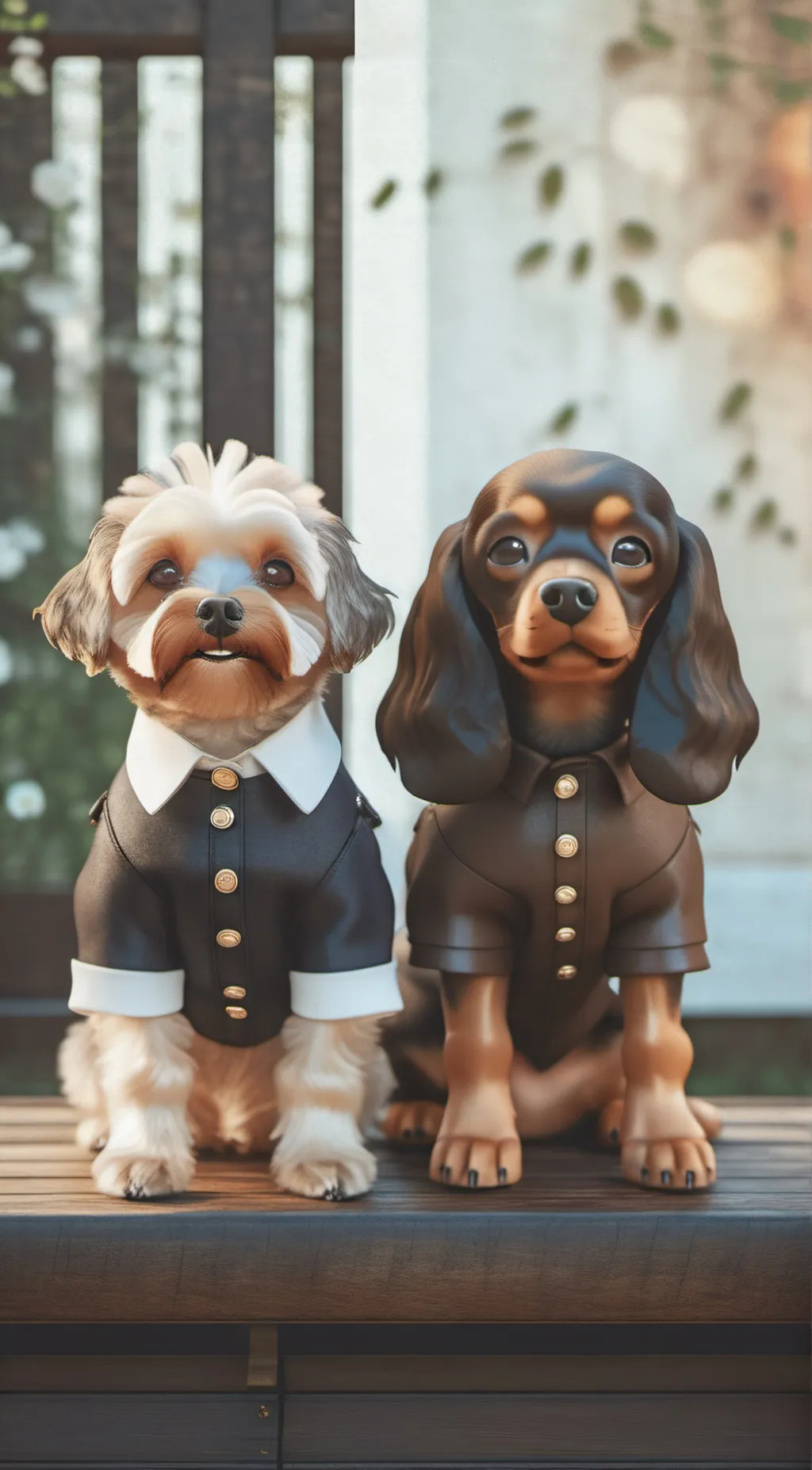 ai character: spark and jet background