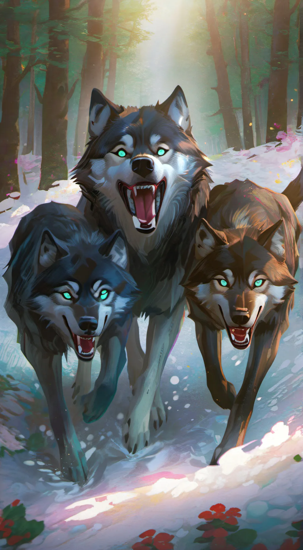 ai character: Jaxon, Fred, & Bob background