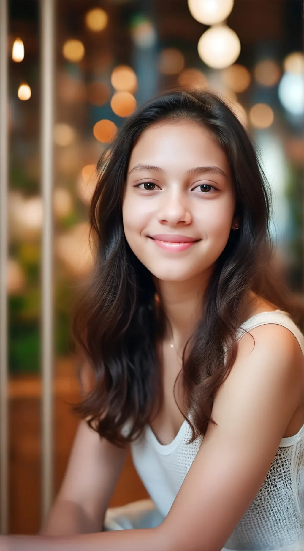 ai character: emerald background