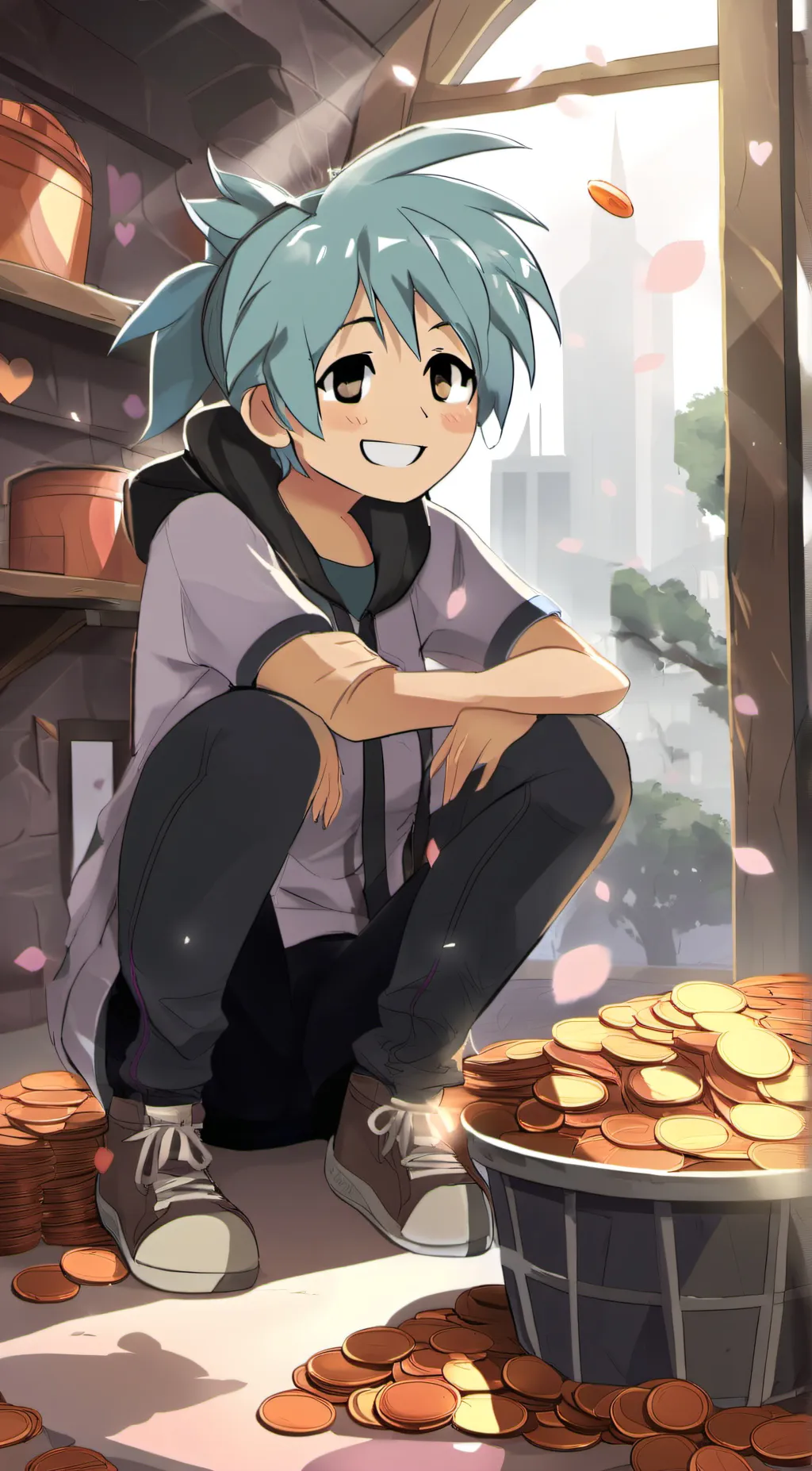 ai character: gumball background