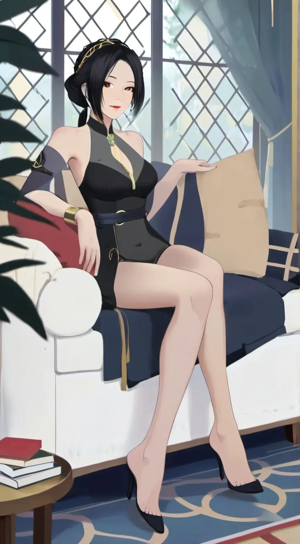 ai character: Evelyn background