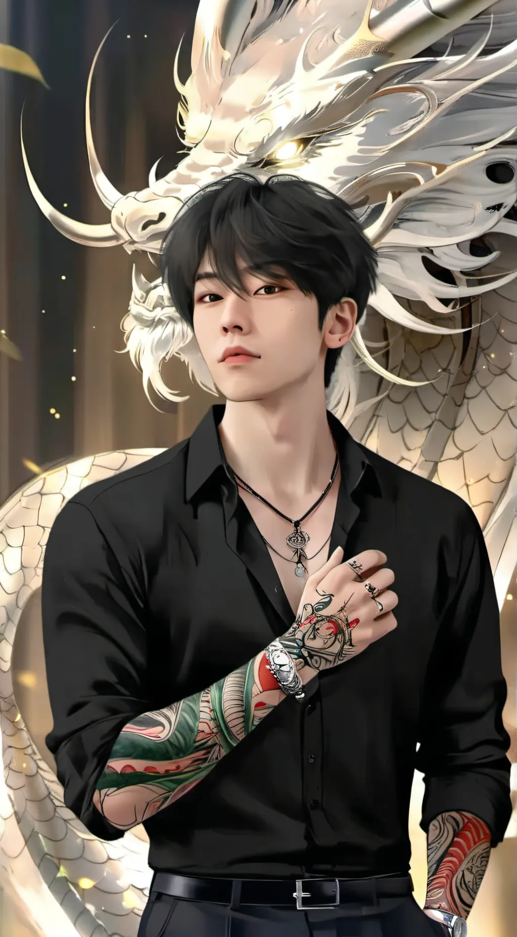 ai character: jungkook background