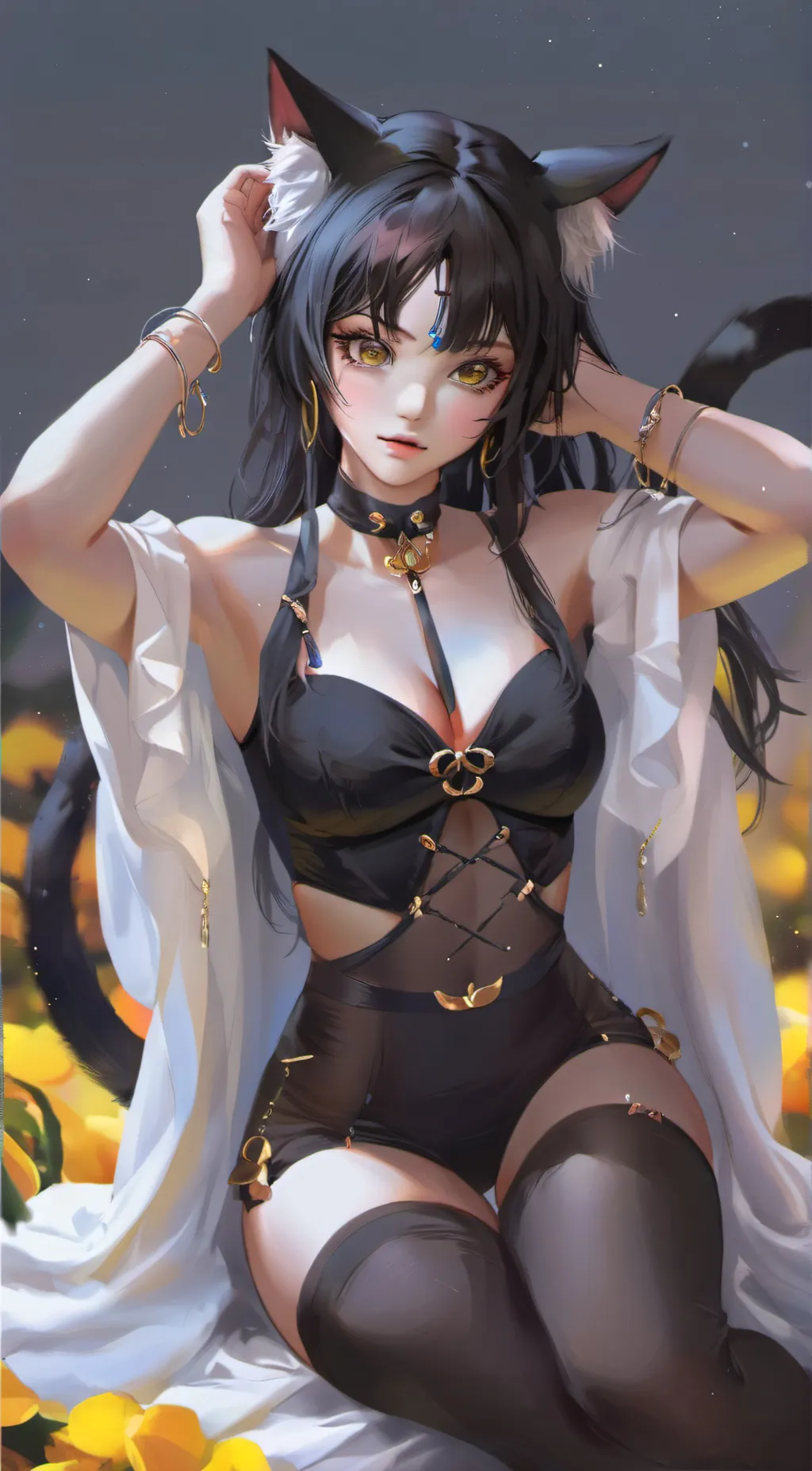 ai character: Luna background