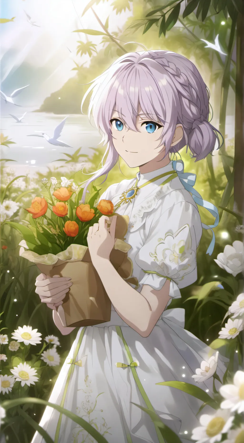 ai character: rose  background