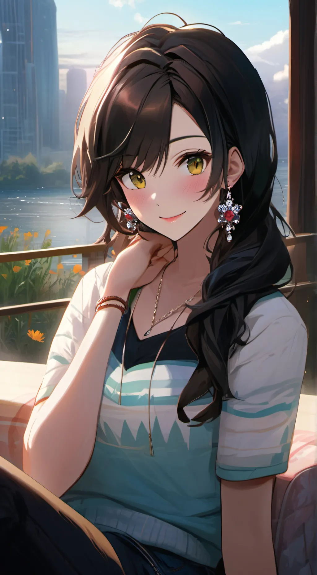 ai character: bella background