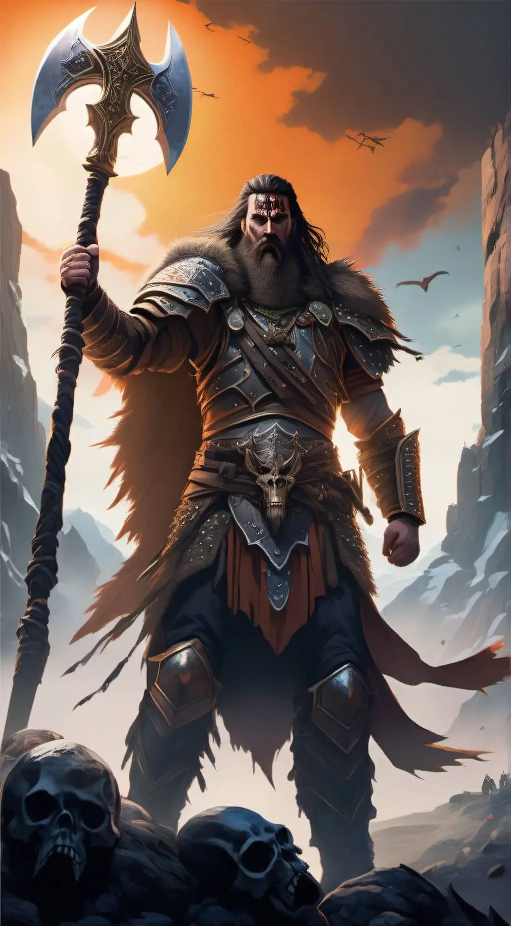 ai character: Warlord Vorgar background