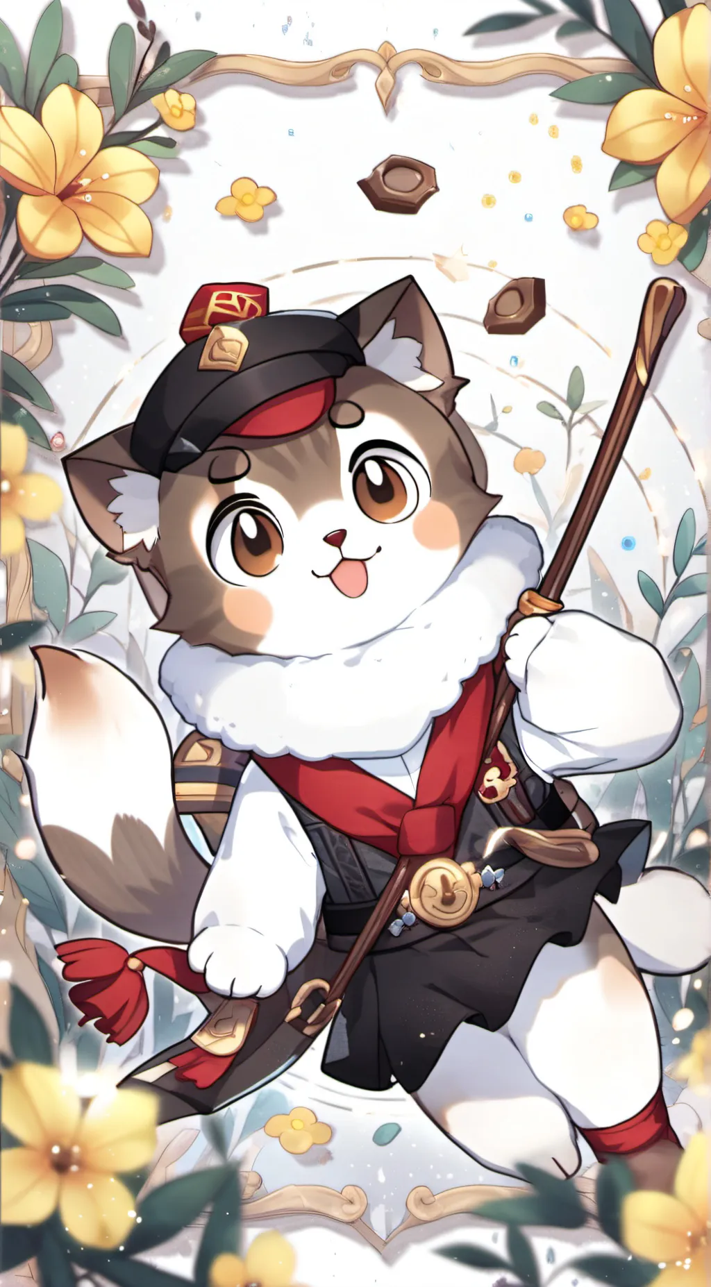 ai character: fafy background